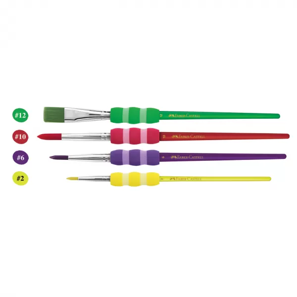 Pensule pictura set 4, Soft Touch Faber-Castell-2-IMG-slider