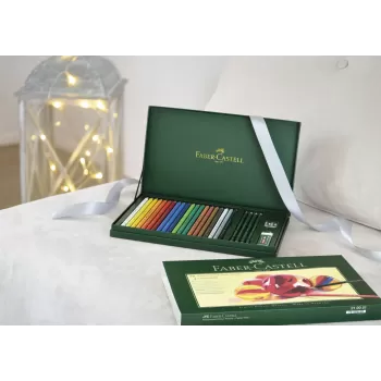 Set cadou 20 creioane colorate Polychromos si 4 creioane grafit Fabber-Castell-3