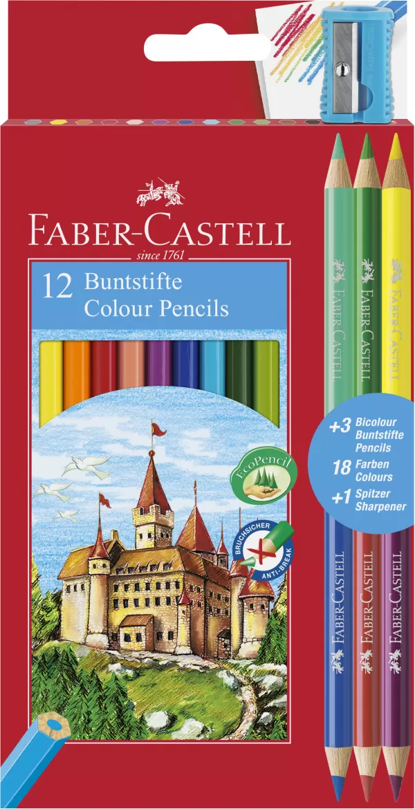 Creioane colorate 12+3 culori eco Faber-Castell-1-IMG-slider