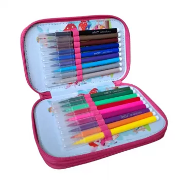 Penar fete cu 3 fermoare, echipat cu 46 de piese, Fairy tail Daco PE3022E-3
