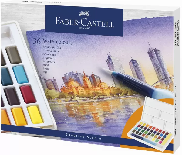 Acuarele 36 culori creative studio Faber-Castell-1-IMG-slider