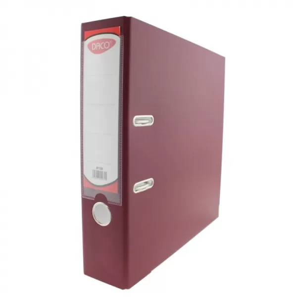 Biblioraft plastifiat bordo, 75 mm, Daco-1-IMG-slider