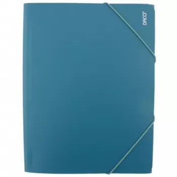 Mapa plastic cu elastic verde Daco MP250V-1