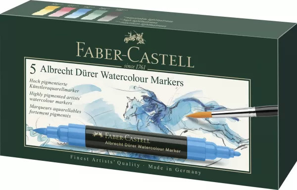 Set 5 markere solubile a.durer Faber-Castell-1-IMG-slider