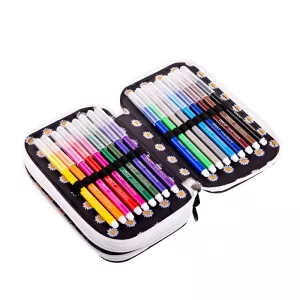 Penar echipat fete, 2 compartimente, 37 piese, imprimeu Love Daco PE260E-3-IMG-nav