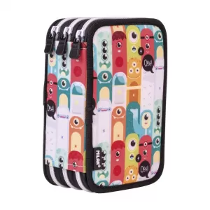 Penar 3 compartimente, echipat cu 49 piese, Aliens Milan 1364ALN-1-IMG-nav