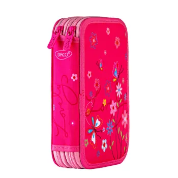 Penar fete neechipat, 2 compartimente, Pink Spring Daco PE2004-2
