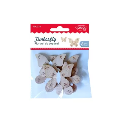Accesorii craft - fluturi din lemn AD336 -img