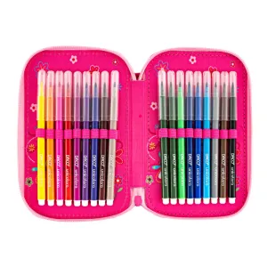 Penar cu 2 fermoare fete, echipat 37 piese, Pink Spring Daco PE2004E-4-IMG-nav