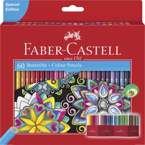 6-Creioane-colorate-60-culori-editie-speciala-Faber~Castell