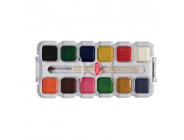 Acuarele 12 culori semi-uscate Perinita DACO AR127-1-IMG-slider