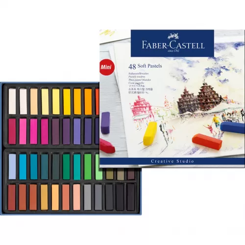 5-Creioane-pastel-soft-mini-48-culori-Faber~Castell