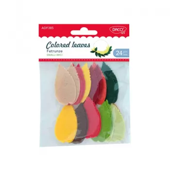Accesorii craft – frunze mici din fetru AD385 “Fetrufrunze mici” DACO-1