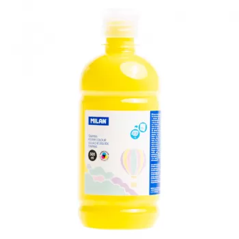 Tempera 500 ml galben pastel Milan-1