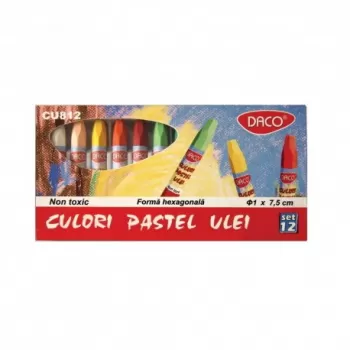 Culori pastel ulei DACO set 12-1