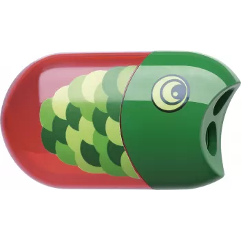 Ascutitoare cu radiera fish Faber-Castell-2