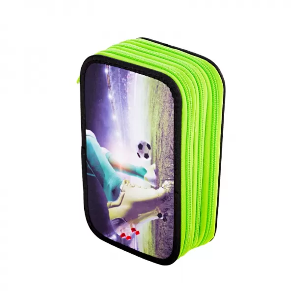 Penar echipat baieti, 3 compartimente, 46 piese, imprimeu fotbal Daco PE3003E-5-IMG-slider