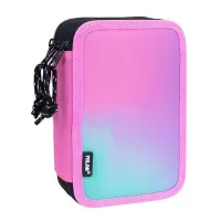 Penar fete cu 3 fermoare, echipat 49 piese, roz Milan 081364SN1P-1-IMG-slider-mobile