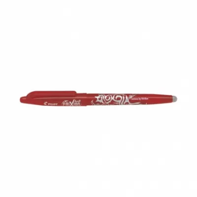 Pix Pilot Frixion 0.7 mm, rosu, cu rescriere-img