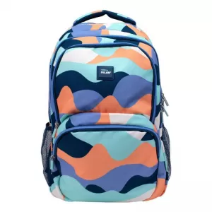 Ghiozdan scoala, imprimeu abstract Fun, 4 fermoare, 46.5 cm Milan-2-IMG-nav