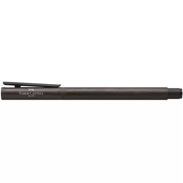 Stilou Faber-Castell Neo slim aluminium negru, penita M-4-IMG-slider