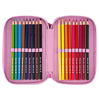Penar fetite 3 compartimente, echipat cu 46 piese, catel Daco PE3040E-5