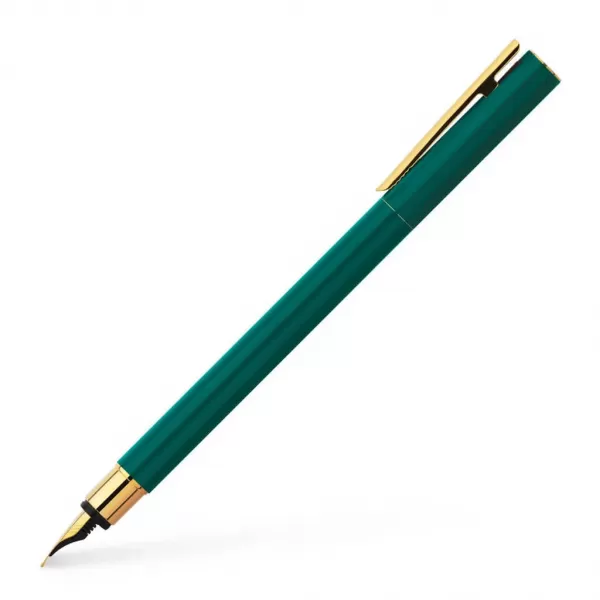 Stilou Faber-Castell Neo slim, verde  forest , penita F-1-IMG-slider
