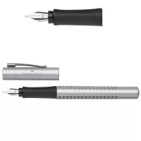 Set stilou caligrafic grip 2011 argintiu Faber-Castell-3-IMG-slider-mobile
