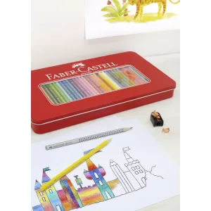 Creioane colorate 12 culori cutie metal-2 Faber-Castell-2-IMG-nav