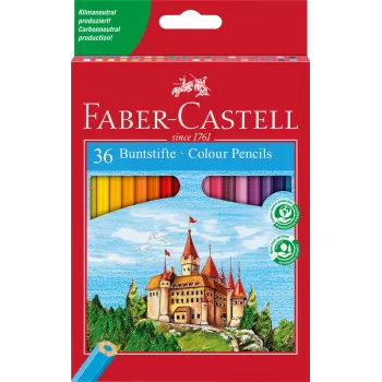 Creioane colorate 36 culori Faber-Castell-1