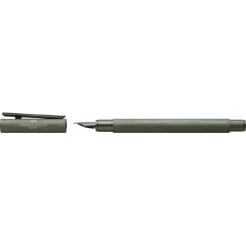 Stilou neo slim aluminium verde m Faber-Castell-1