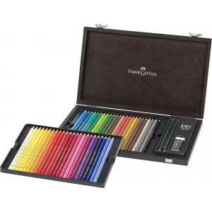 Cutie lemn 48 creioane colorate polychromos Faber-Castell-1-IMG-nav