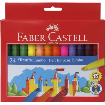 Carioca 24 culori jumbo Faber-Castell-1