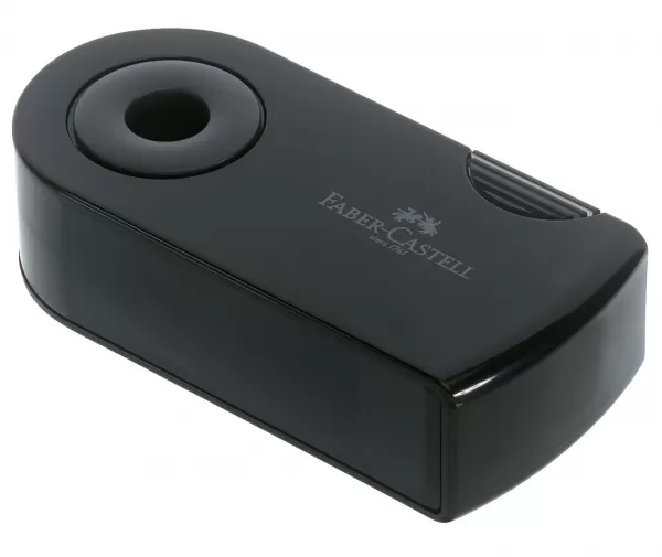 Ascutitoare plastic dubla sleeve neagra Faber-Castell-2-IMG-slider