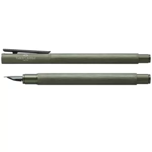 Stilou Faber-Castell Neo slim aluminium verde, penita M-3-IMG-nav