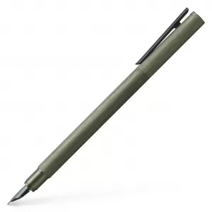 Stilou Faber-Castell Neo slim aluminium verde, penita F-1-IMG-nav