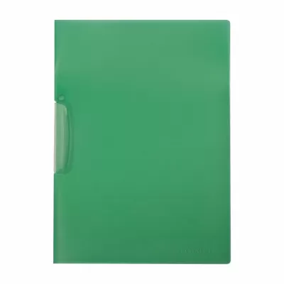 Mapa plastic cu clips A4, Verde, DACO MP540V-img