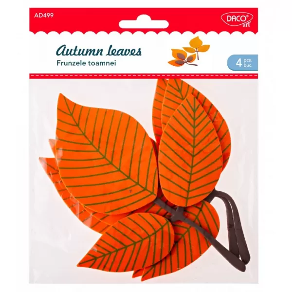 Accesorii craft - frunze mari ruginii spuma Daco AD499-1-IMG-slider