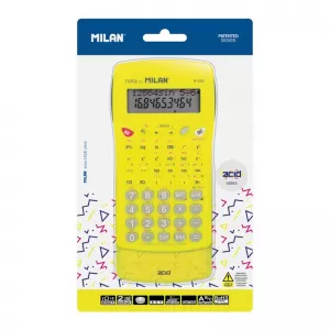 Calculator stiintific 10 DG, galben acid, Milan 159005YBL-1-IMG-nav