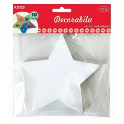 Accesorii craft - stea carton "Decorabila" DACO AD329-img