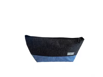Penar etui bicolor, bleumarin - albastru deschis, 1 fermoar Ecada 786034A-img