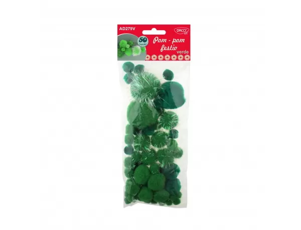 Accesorii craft - Pom-pom Verde Festiv DACO AD279V-1-IMG-slider