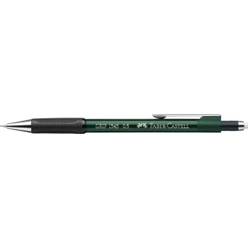 Creion mecanic 0.5mm verde grip 1345 Faber-Castell-1