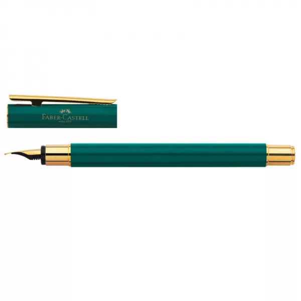 Stilou Faber-Castell Neo slim, verde  forest , penita F-2-IMG-slider