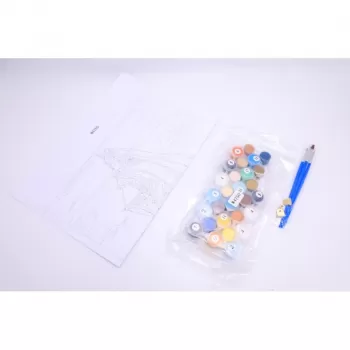 Pânză pictură pe numere 30 x 40 cm, DACO, model 2 – “Velier-2