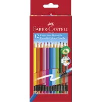 Creioane colorate 12 culori cu guma eco Faber-Castell-1-IMG-slider-mobile