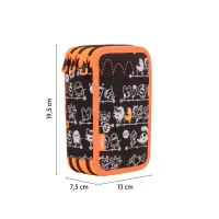 Penar cu 3 fermoare, echipat cu 49 de piese, negru seria Tandem Milan-2-IMG-slider-mobile