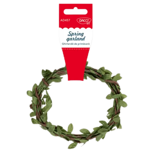 3-Accesorii-craft-~-Ghirlanda-frunze-de-Primavara-Daco-AD457
