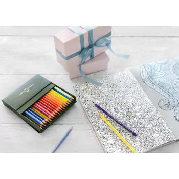 Creioane colorate 36 culori studio polychromos Faber-Castell-3