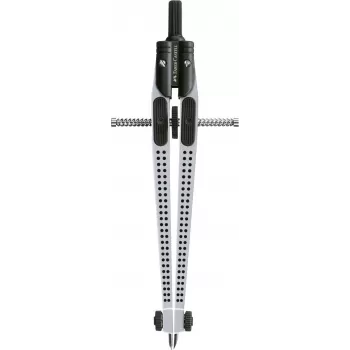 Compas quick-set grip argintiu Faber-Castell-2